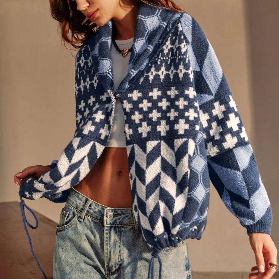 Oversized Soft Yarn Cardigan